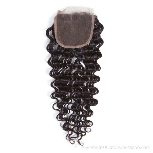 Chinese Virgin Hair Bundles with Closure Human Hair Weave Bundles with Closure  Most Expensive Remy Hair